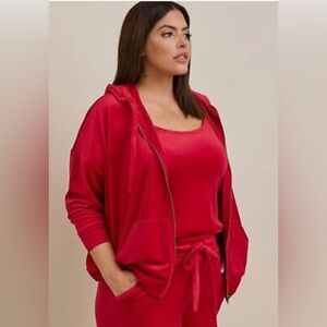 Torrid Red Velvet Hoodie ❤️